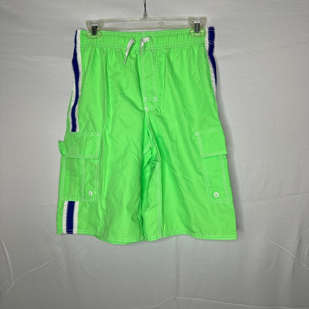 Old Navy Boy's Green Swim Trunks